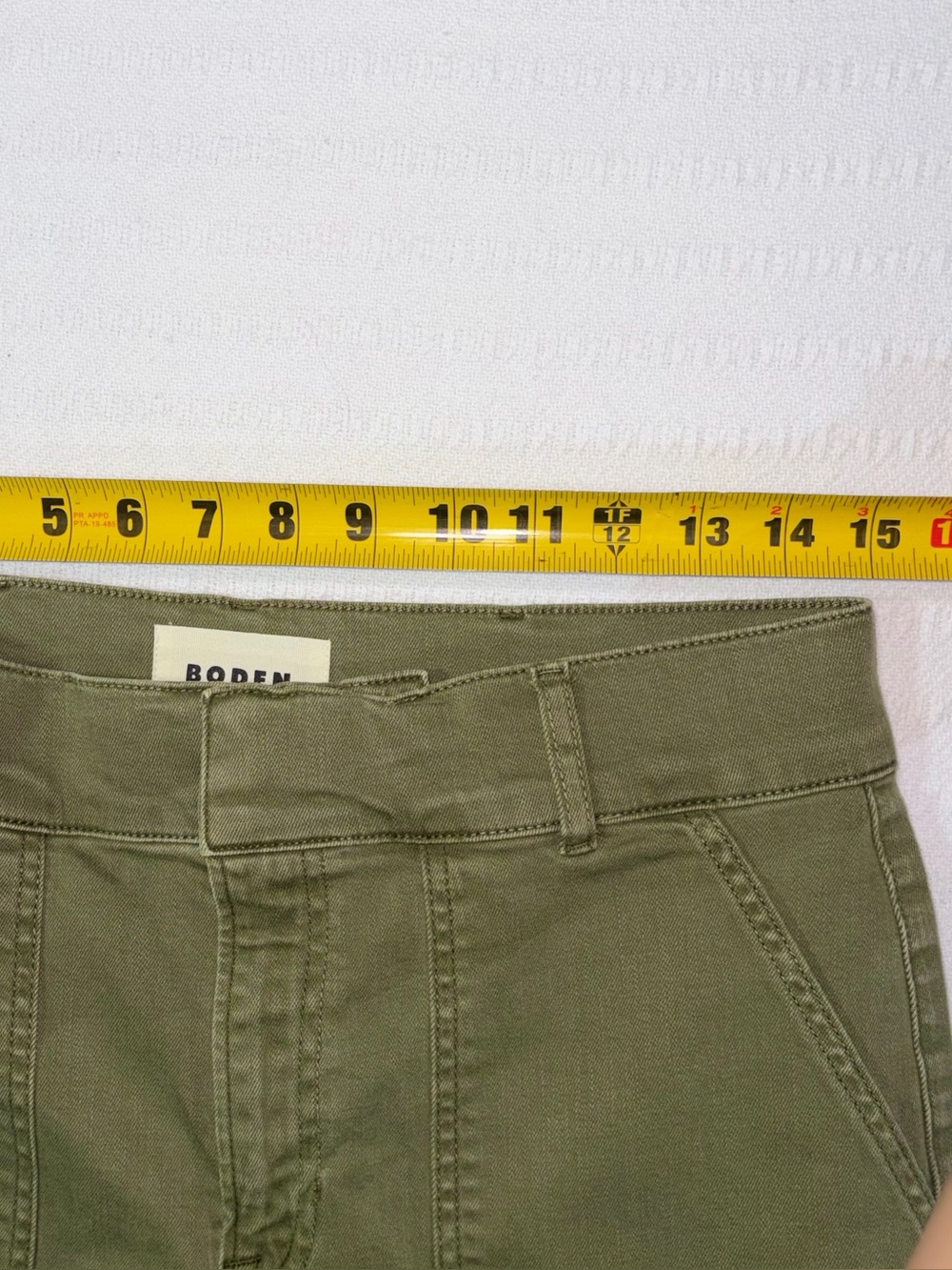 Boden Womens Wide Leg High Rise Cargo Pants Trousers Size 10 Minimalist - Picture 9 of 11